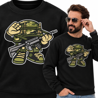 BLUZA ANIMOWANA SOLIDER